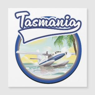 Carte Magnétique Logo voyage Tasmanie