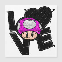 Love Toad - Aimant rose