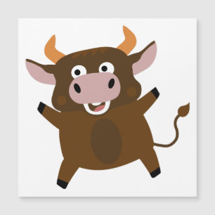 Carte Magnétique Mal drôle de taureau