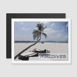 Carte Magnétique Maldives - Plage principale -