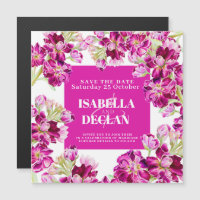 Mariage de fleurs stocks roses enregistrer la date