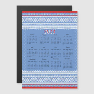 Carte Magnétique Mariusgenser Noël Sweat Motif Calendrier