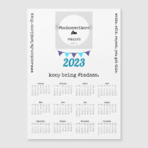#méchant calendrier 2023 aimant