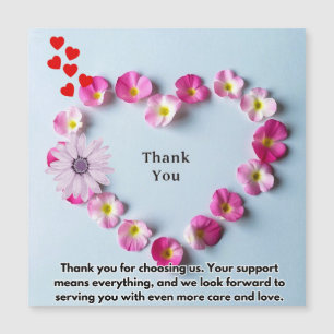 Carte Magnétique Merci d'être là