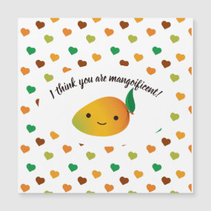 Carte Magnétique Mignonne et drôle je pense que vous êtes Mangomagn