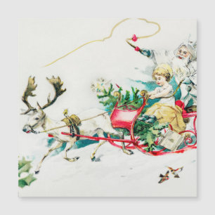 Carte Magnétique Mon Cher Petit Ami - Fêtes de Noël