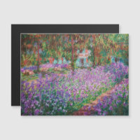 Monet - Jardin de l'artiste à Giverny Magnetic Car