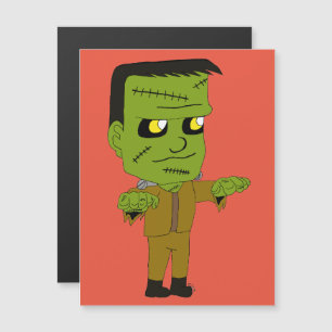 Carte Magnétique monstre chibi