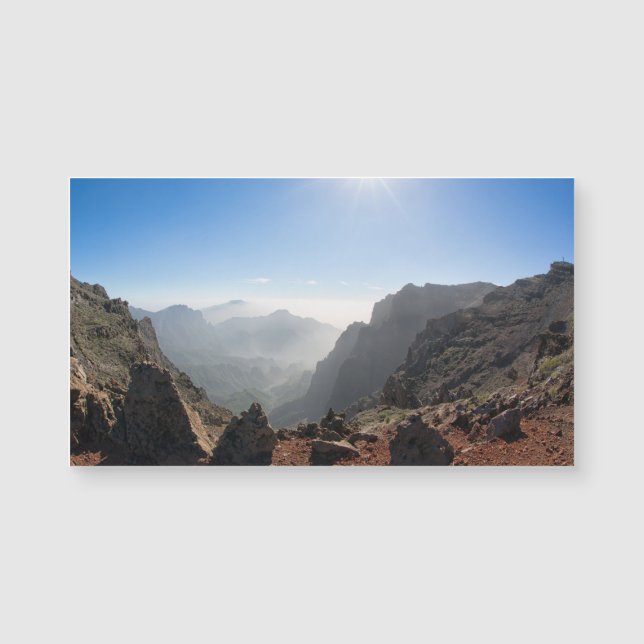 Carte Magnétique Montagnes de La Palma (Devant)