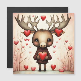 Carte Magnétique Moose Love 3