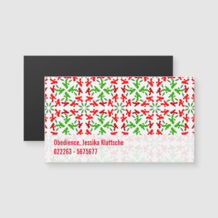 Carte Magnétique Motif Caniche