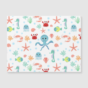 Carte Magnétique motif Sea World