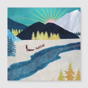 Carte Magnétique Musher du matin