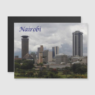 Carte Magnétique Nairobi - Kenya - Panorama -