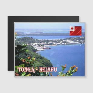 Carte Magnétique Neiafu - Tonga - Vue aérienne -