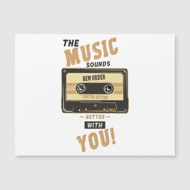 Carte Magnétique Nouvelle commande - Bande de la cassette (Devant)