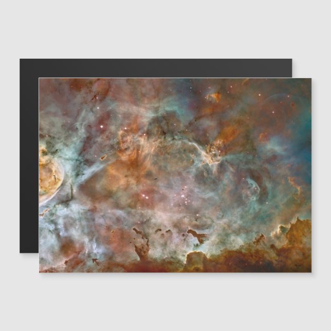 Carte Magnétique Nuages sombres de Carina Nebula Hubble Space (Devant / Derrière)