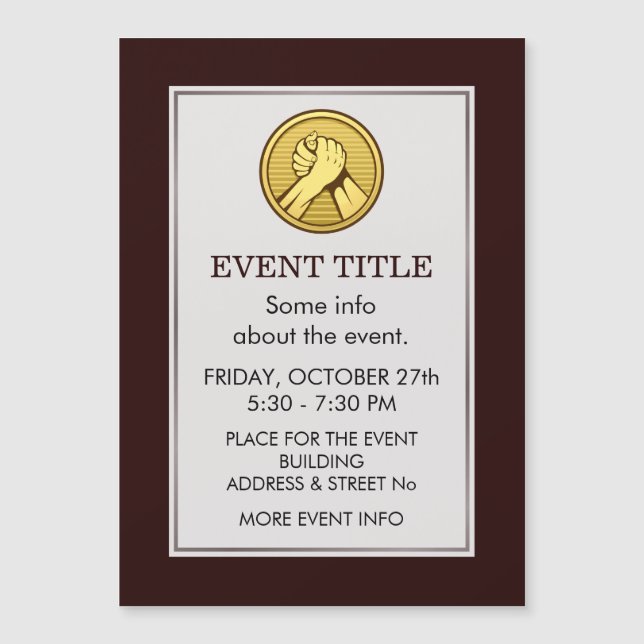 Carte Magnétique Or pauvre (Devant)