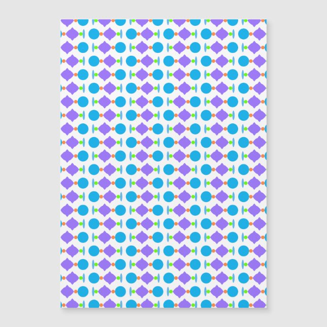 Carte Magnétique Ornements de ressort (Devant)