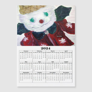 Carte Magnétique Ours Jingle