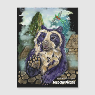 Carte Magnétique Ours Spectaculaire