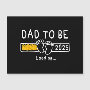 Carte Magnétique Papa 2025 Papa est 2025 Papa sera promu à