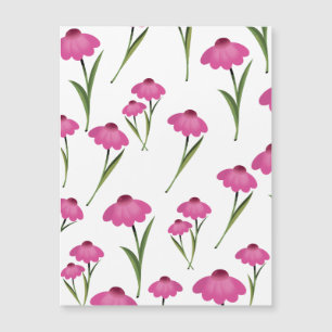 Carte Magnétique papier peint motif Fleurs de chintz.