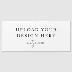 Carte magnétique paysage 4" x 9"