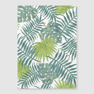 Carte Magnétique Peinture de palmiers hawaïenne