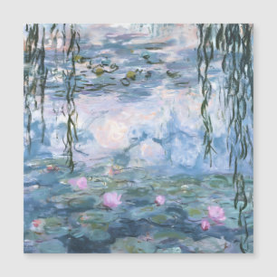 Carte Magnétique Peinture impressionniste de Claude Monet sur les n