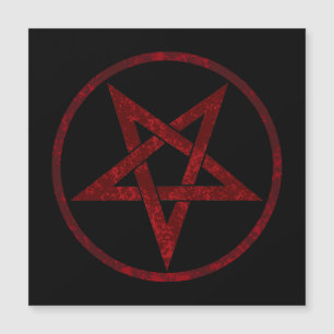 Carte Magnétique Pentagram Red Devil