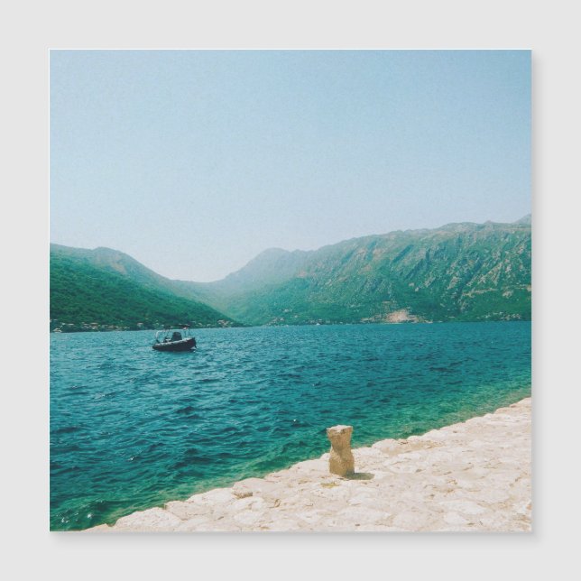 Carte Magnétique Perse - Monténégro (Devant)