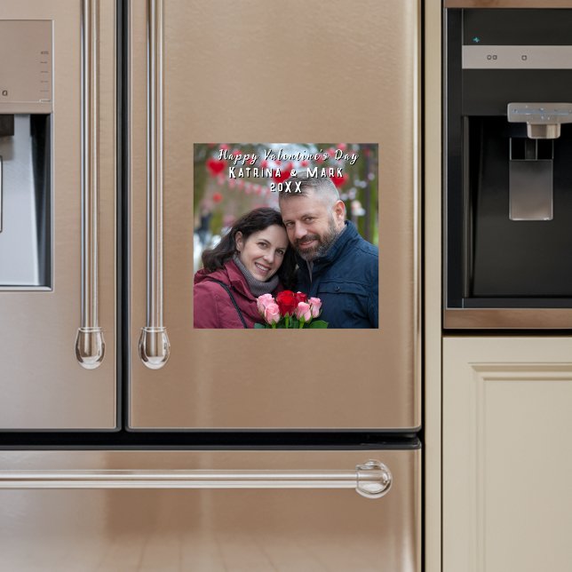 Carte magnétique personnalisée Heureuse Sainte-Val (Créateur téléchargé)