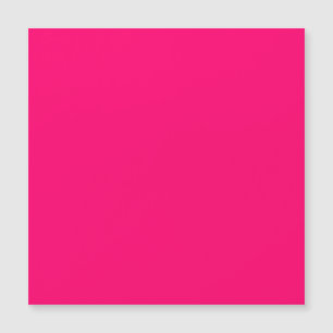 Carte magnétique personnalisée Neon Pink - Parfait