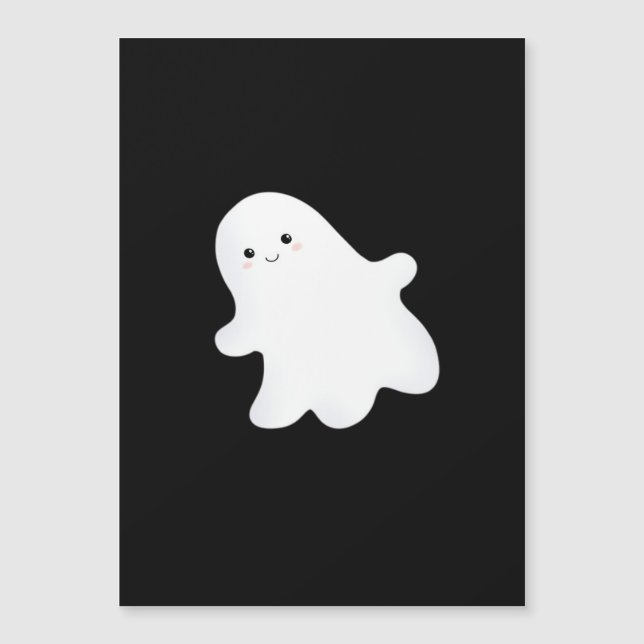 Carte Magnétique Petit Boo Style Esthétique Cool (Devant)