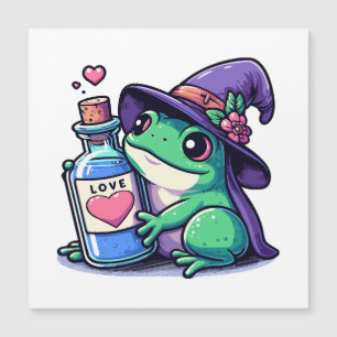 Carte Magnétique philtre d'amour kawaii sorcier