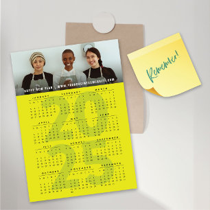 Carte magnétique photo moderne 2025