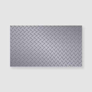 Carte Magnétique Plat de diamant de gris en acier