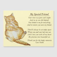 poème original pour sympathie pour chat et animal