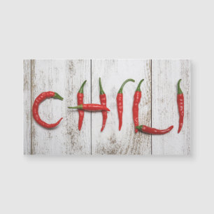 Carte Magnétique Poivrons chics