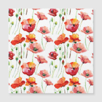 Poppy Blossom : Simple Arrière - plan sans couture