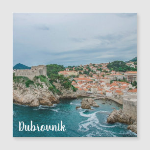 Carte Magnétique Port et centre-ville de Dubrovnik