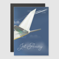 Poster de voyage Jet Away.