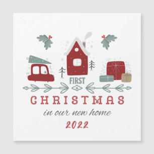 Carte Magnétique Premier Noël dans notre nouvelle famille de garde 