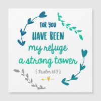Psaumes Bible Verse Citation foi chrétienne Wreath