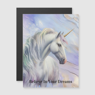 Carte Magnétique Purple Gold Dream Unicorn