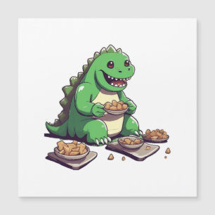 Carte Magnétique Régime de dinosaures demain