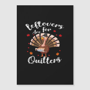 Carte Magnétique Restes Sont Pour Les Repentis Dinde Jour De Thanks