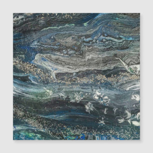 Carte Magnétique Rêves des 20 peintures abstraites de l'océan