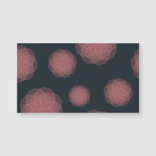Carte Magnétique Rose, géométrique, cool, abstraction fleur tendanc